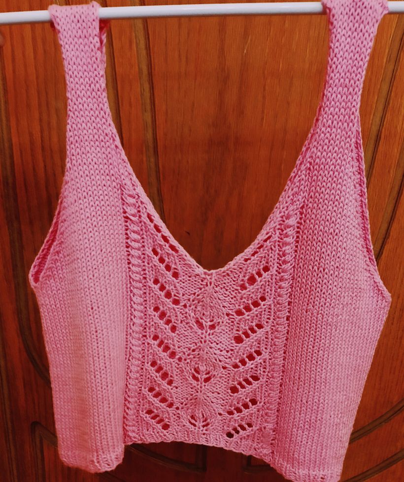My project for course: The Secrets of Flat and Circular Knitting - Stricken