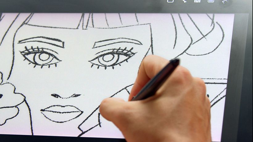 Definiendo un poco más el sketch / Polishing the main sketch