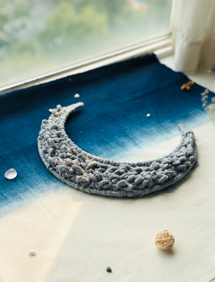 Macrame Crescent DIY