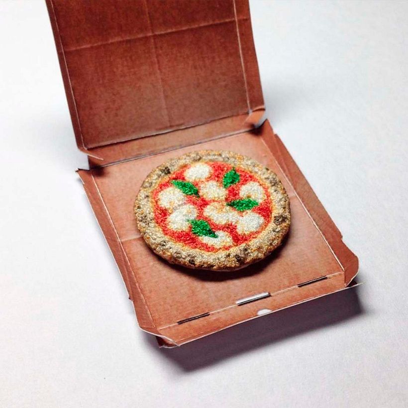 Gastronomische Mikro-Stickereien von Ipnot 5