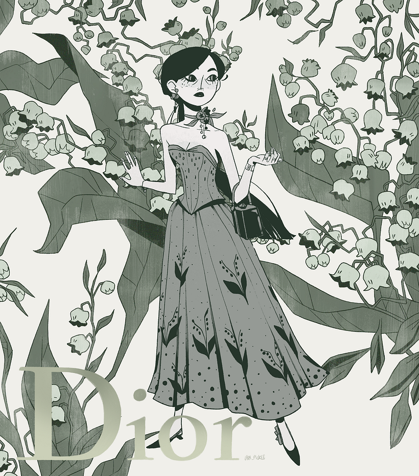 Fashion artbook illustrations 1