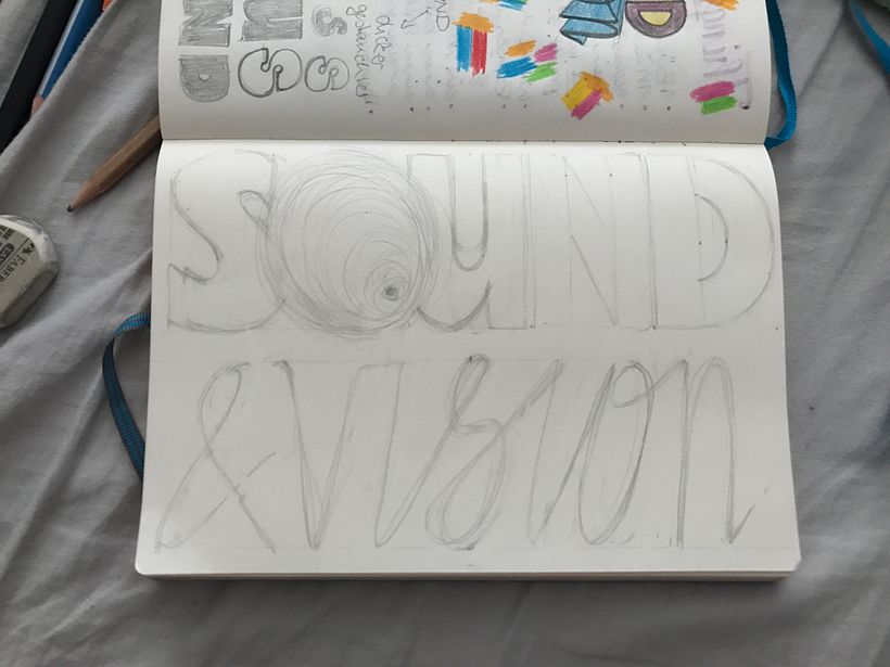 I wanted to try and fill the whole page (A5).