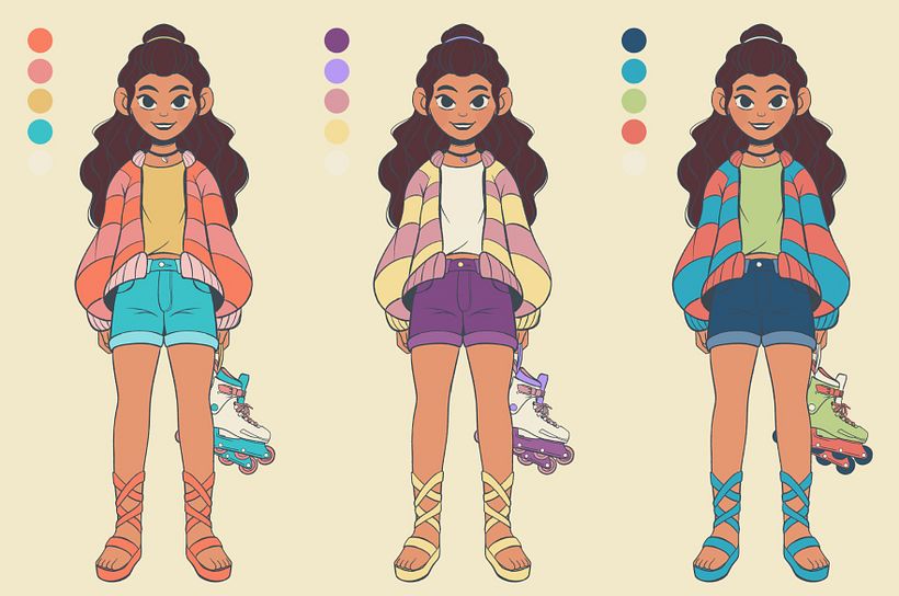 4. Inking and Color Exploration