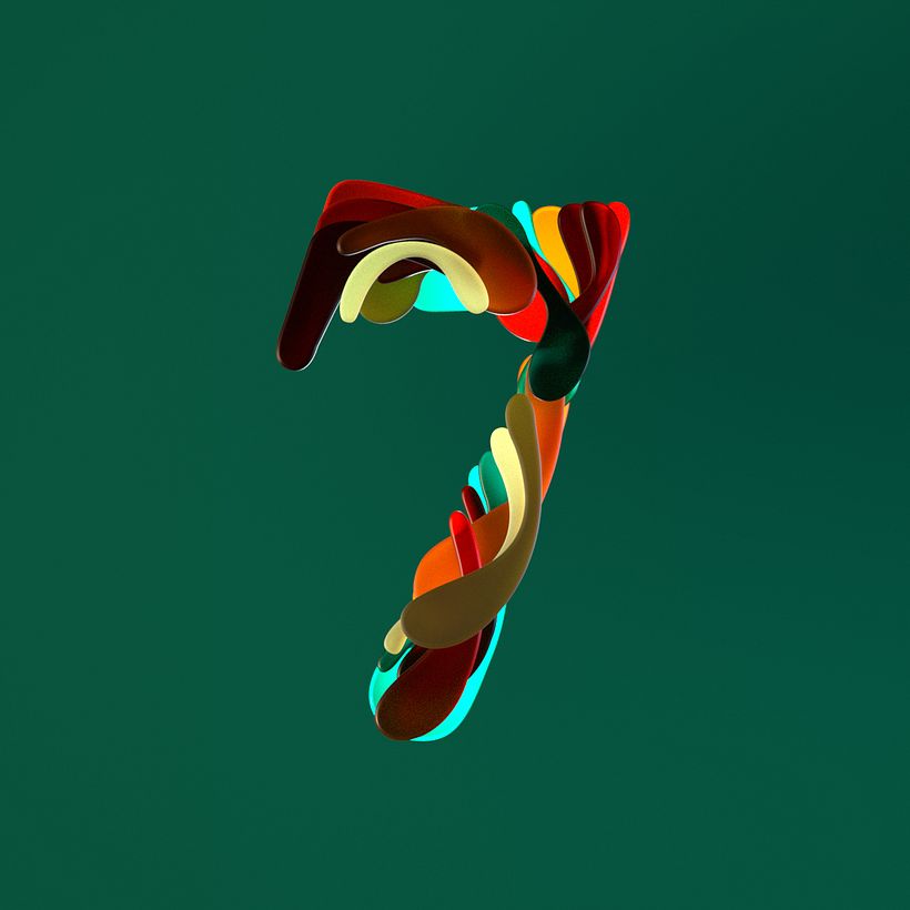 Half Japanese Numbers (36 days of type 07) 2020 65