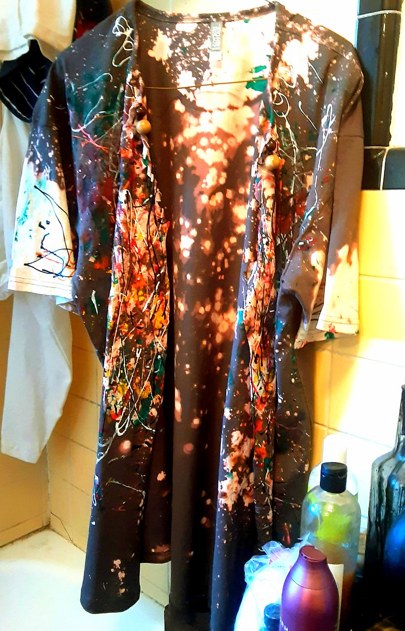 My project for course: Textile Design: Upcycling Clothes with Experimental Techniques - Design de moda