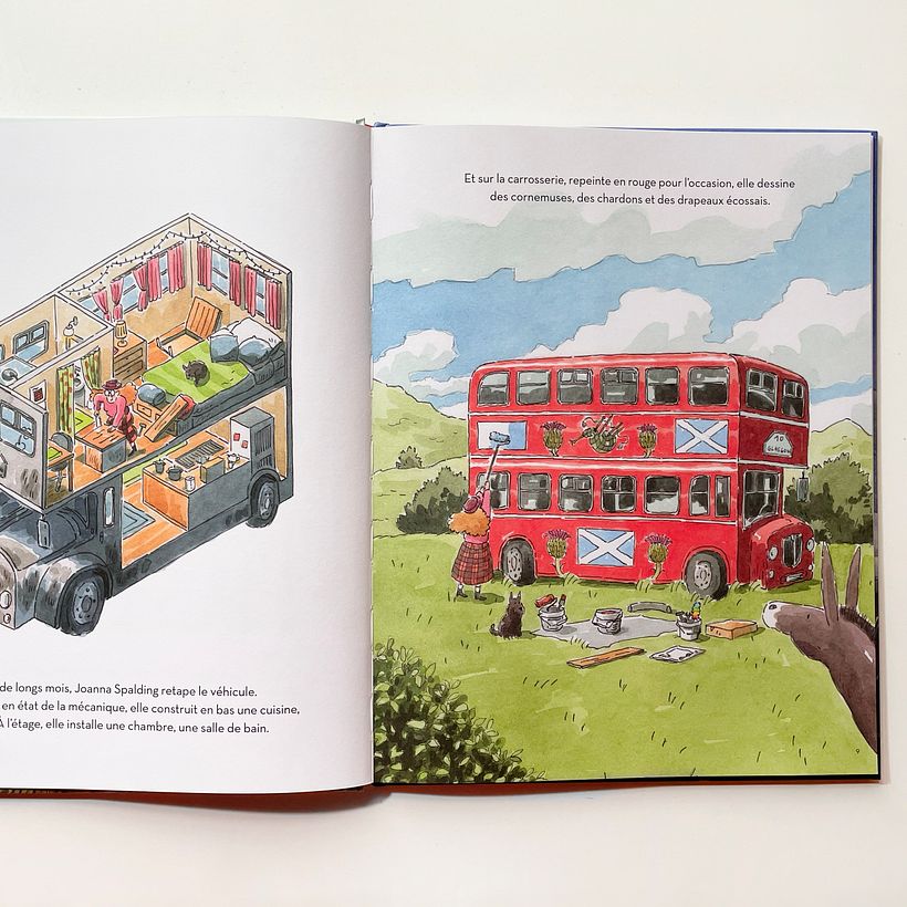 Bienvenue dans le Loch Ness Bus! (ABC Melody Éditions, 2022) 6