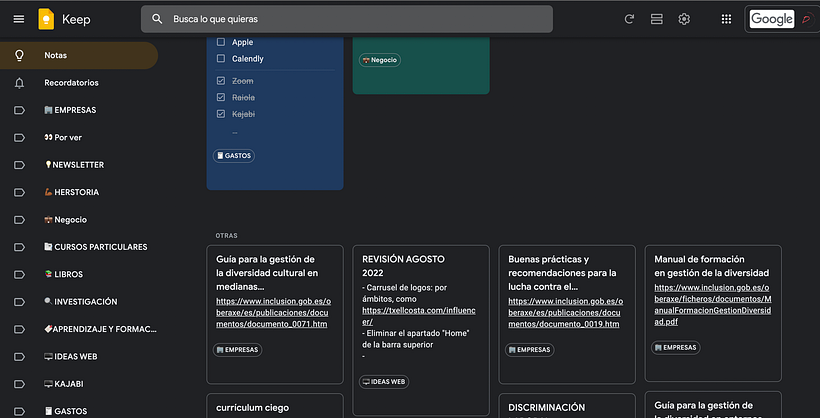 Mi proyecto del curso: Productividad para creativos con Google Workspace 7