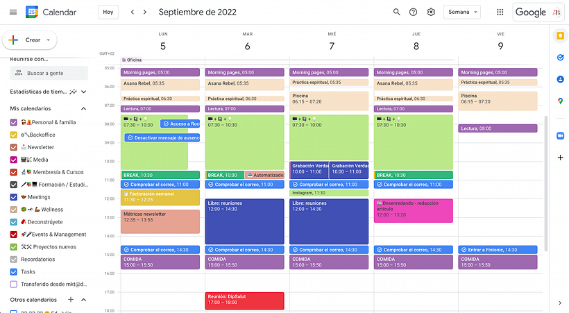 Mi proyecto del curso: Productividad para creativos con Google Workspace 1