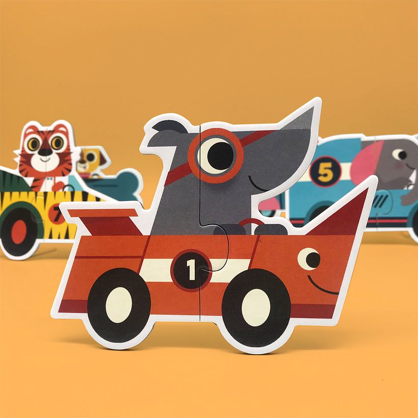 Car Puzzle Duo - Two piece Jigsaw 1