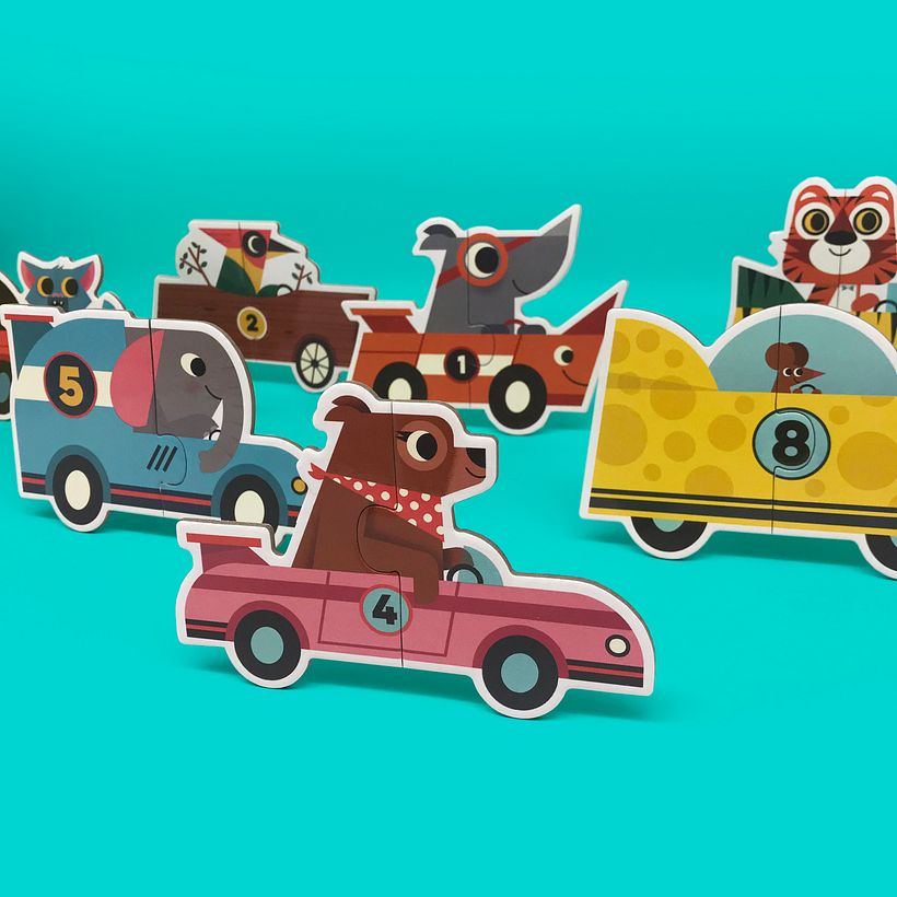 Car Puzzle Duo - Two piece Jigsaw 2