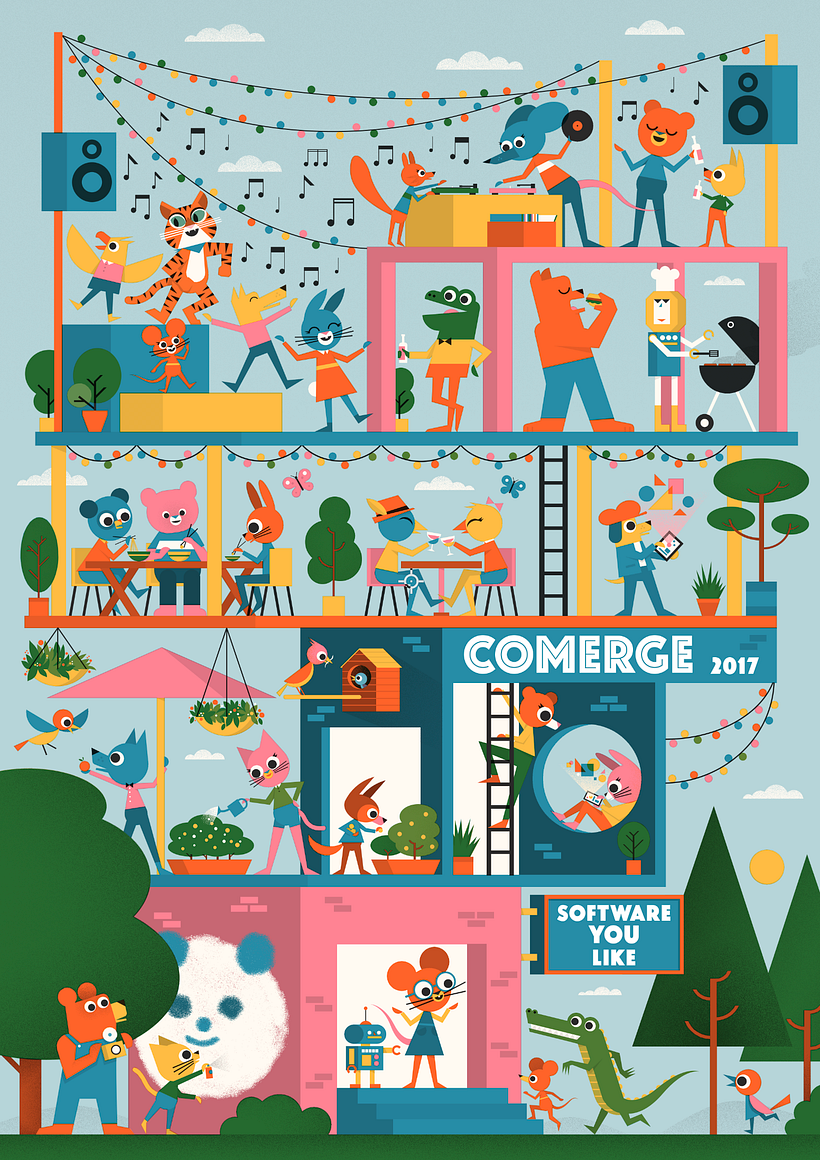 Comerge Calendar Posters 2