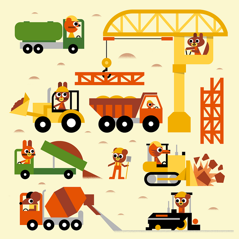 Transport Children's Memory Book 2