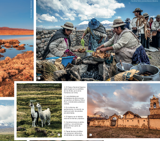 Recorrido por el Altiplano boliviano publicado en la revista Diners Colombia 3
