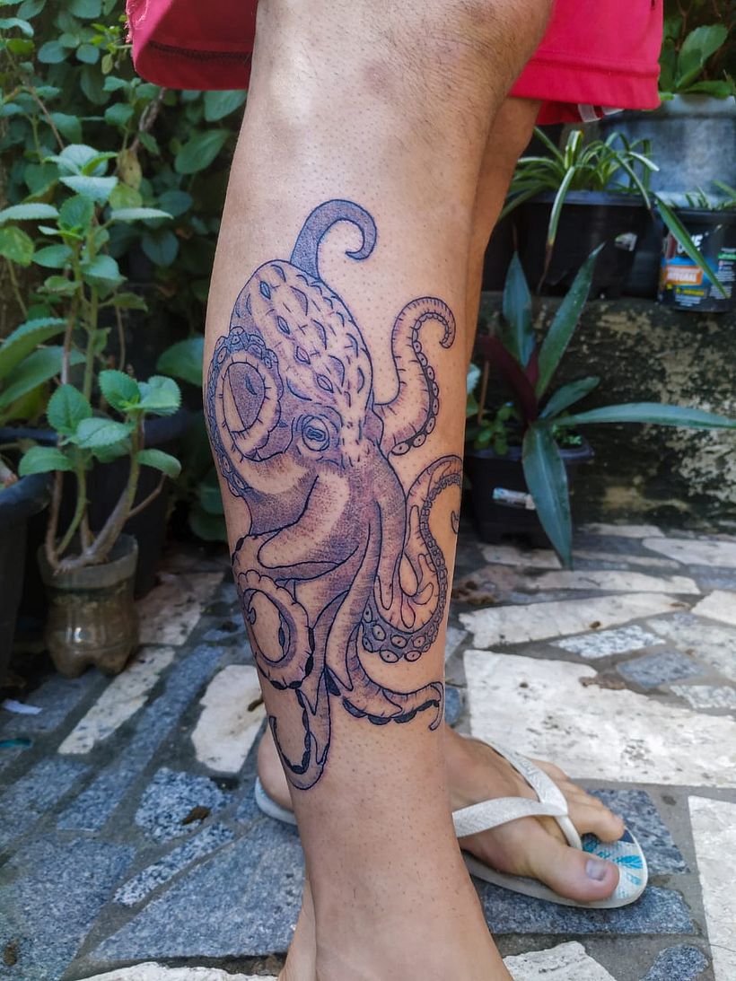Meu projeto do curso: Técnicas de tatuagem Blackwork com fineline  5