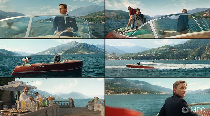 Some final frames from the commercial