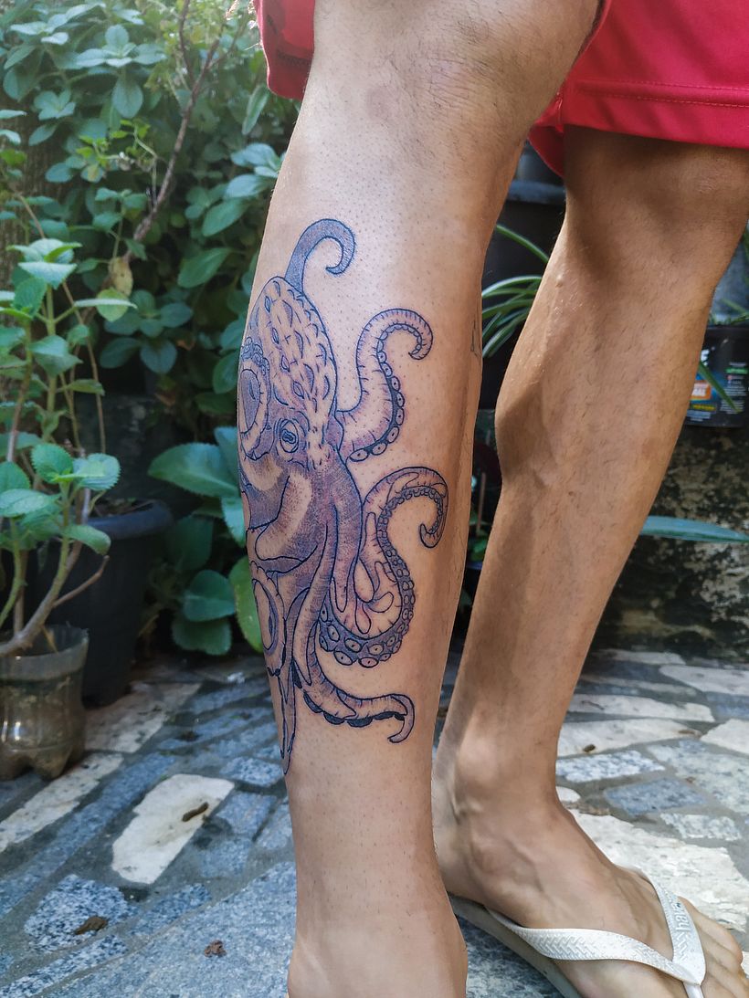 Meu projeto do curso: Técnicas de tatuagem Blackwork com fineline  3