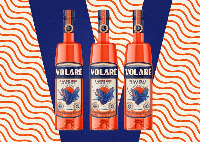 VOLARÉ - BITTER LIQUOR CLASSIQUE OF @brimrosespirits 🇨🇦🍹 - Design