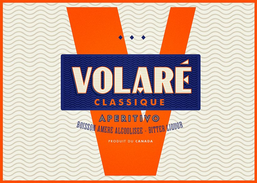 VOLARÉ - BITTER LIQUOR CLASSIQUE OF @brimrosespirits 🇨🇦🍹 - Design