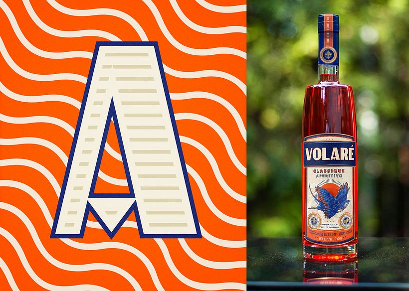 VOLARÉ - BITTER LIQUOR CLASSIQUE OF @brimrosespirits 🇨🇦🍹 - Design