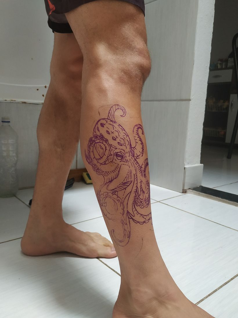 Meu projeto do curso: Técnicas de tatuagem Blackwork com fineline  6
