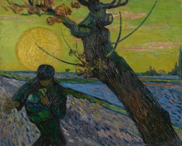 Der Sämann, Vincent van Gogh (1888). Van Gogh Museum, Amsterdam (Vincent van Gogh Stiftung)