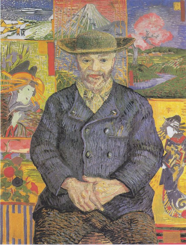 Porträt von Père Tanguy, Vincent van Gogh (1887)