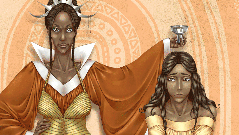 Ilustraciones manga de Natalia Batista.