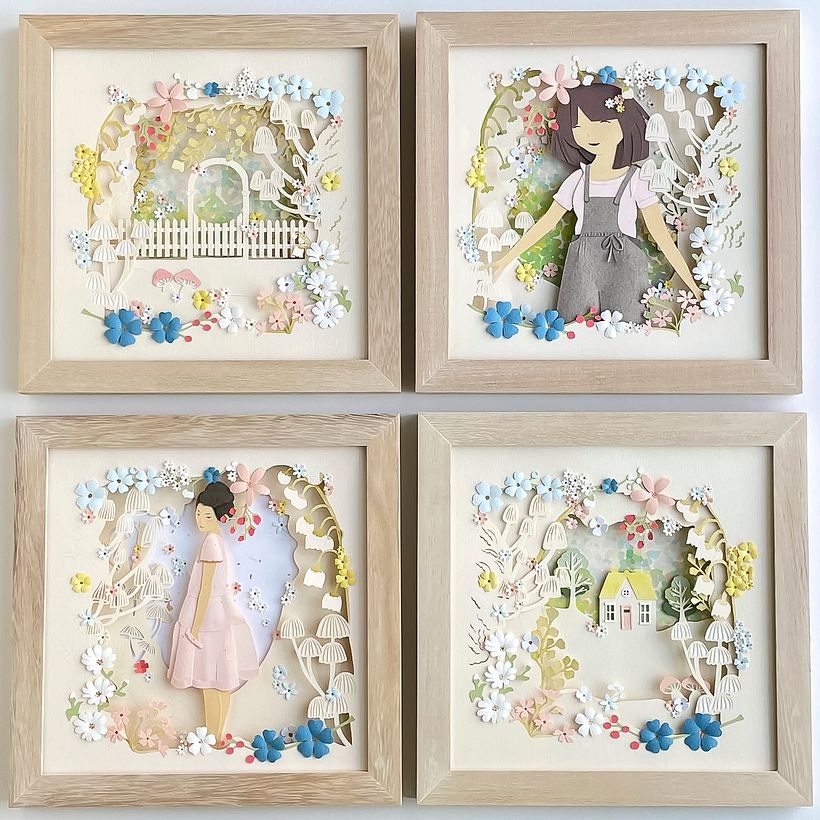 Serie Casita de Primavera - Proyecto personal 2