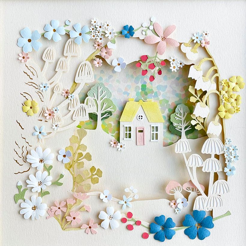 Serie Casita de Primavera - Proyecto personal 5