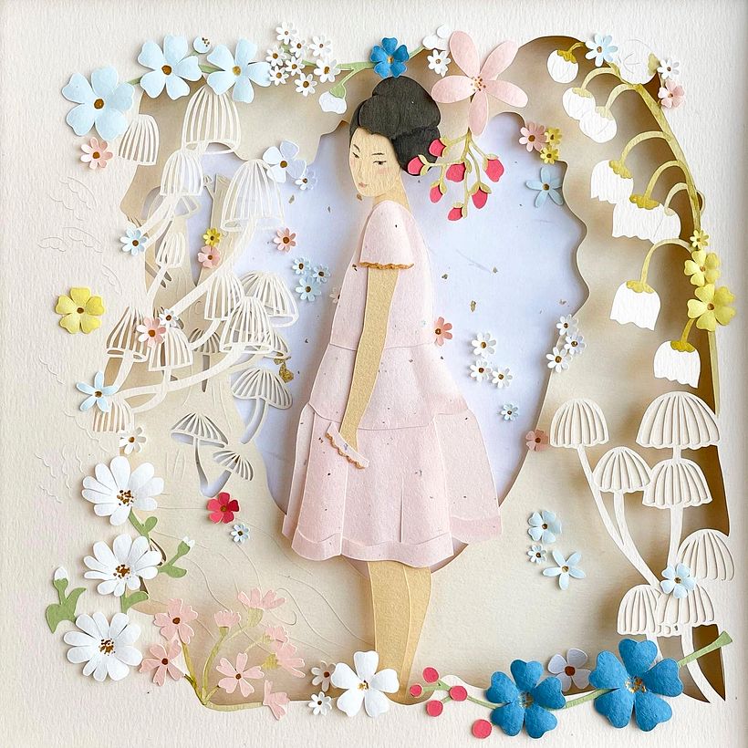 Serie Casita de Primavera - Proyecto personal 6