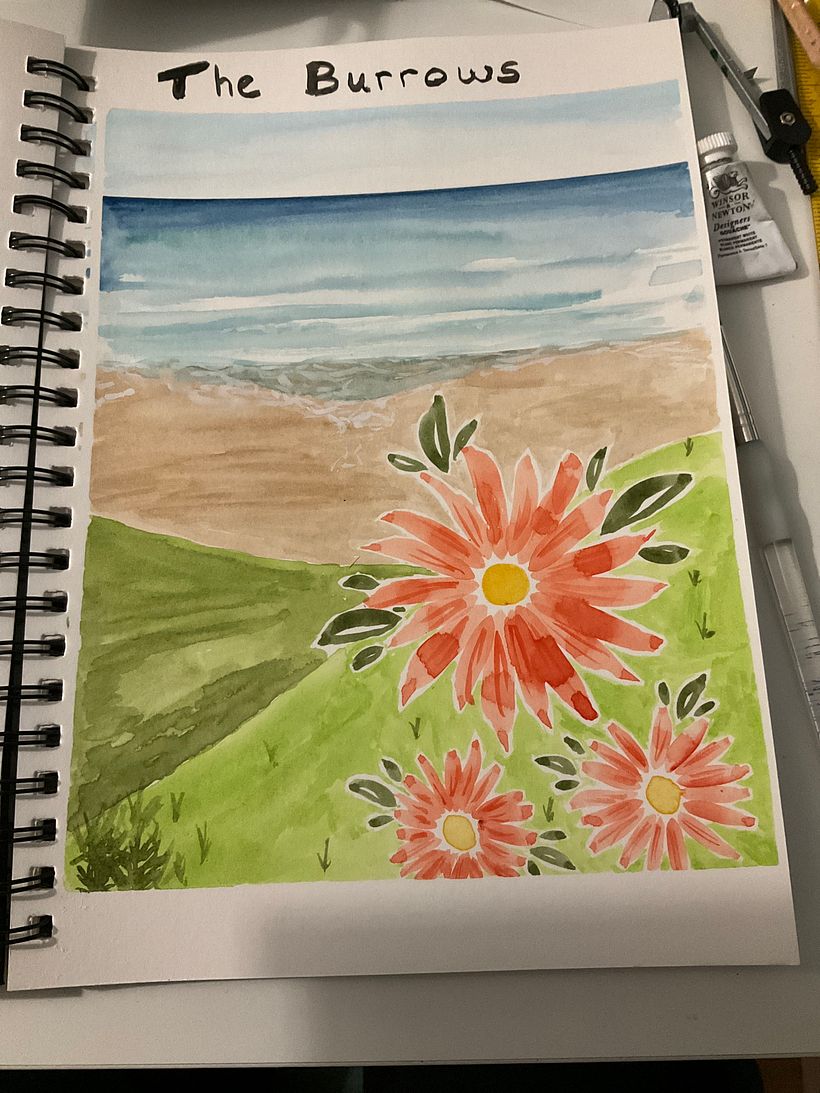 A second Attempt with my colour palette inspired by my mood board