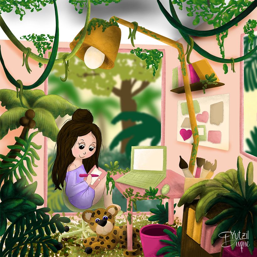 Mi proyecto del curso: Escenas atmosféricas en Procreate: pinta con colores y luces  3