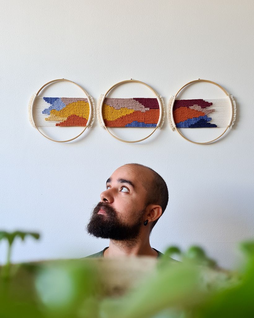 TRAVESSIAS HORIZONTES (arte têxtil) 1