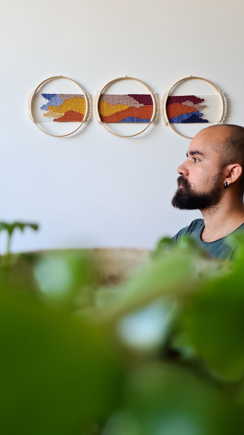 TRAVESSIAS HORIZONTES (arte têxtil) 2