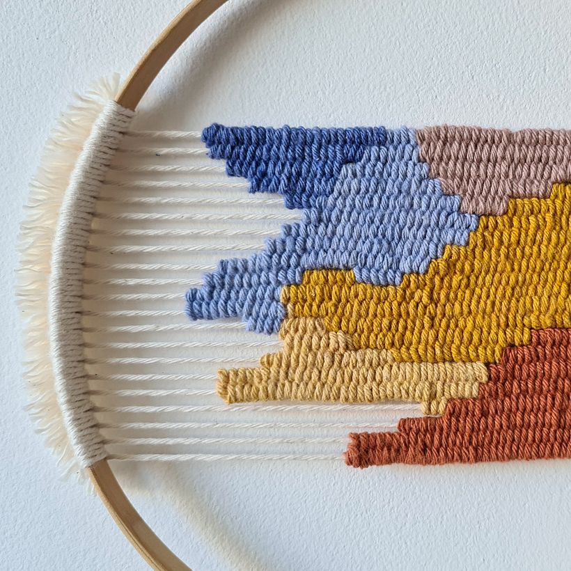 TRAVESSIAS HORIZONTES (arte têxtil) 6