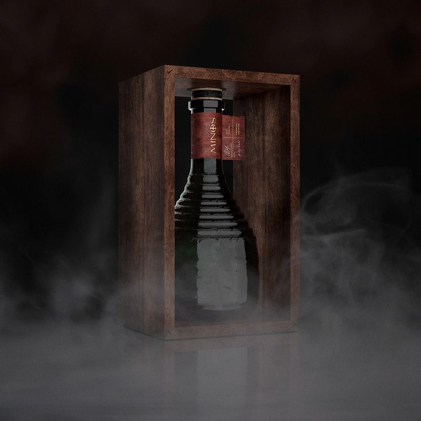 Minos™ Absinto - Design de Garrafas e Embalagens 5