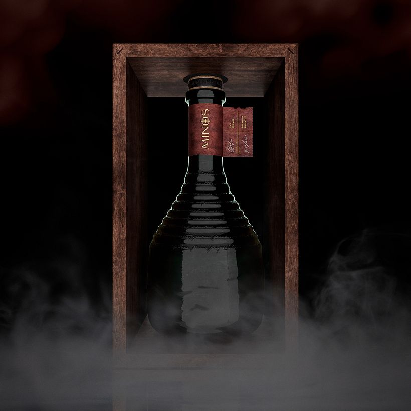 Minos™ Absinto - Design de Garrafas e Embalagens 7