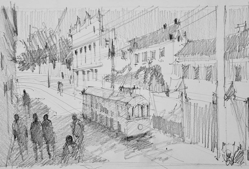 Sketches a lápiz 1