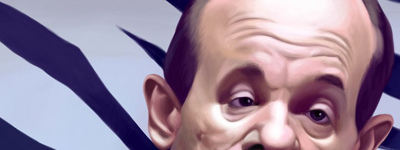 Lost In Translation Caricature Movie Homage Commission 3