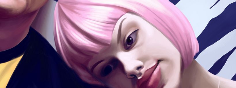 Lost In Translation Caricature Movie Homage Commission 4