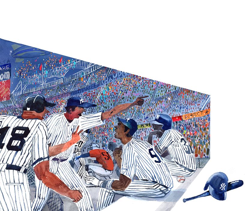 In The Yankees' Dugout