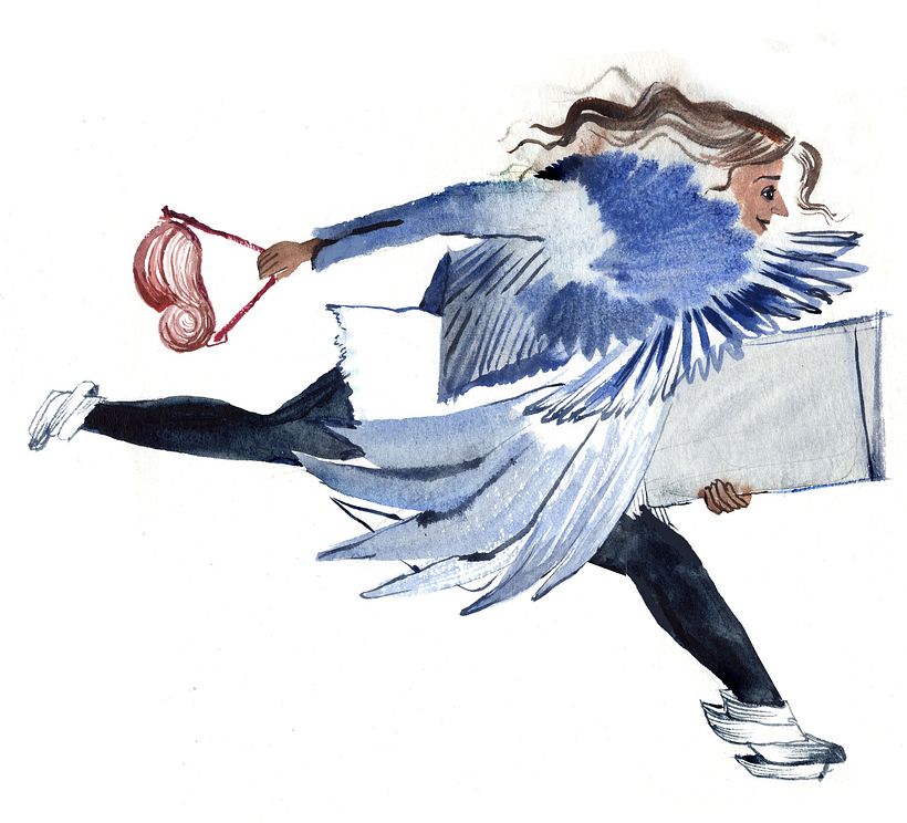 Zaha's Flamboyant Fashion