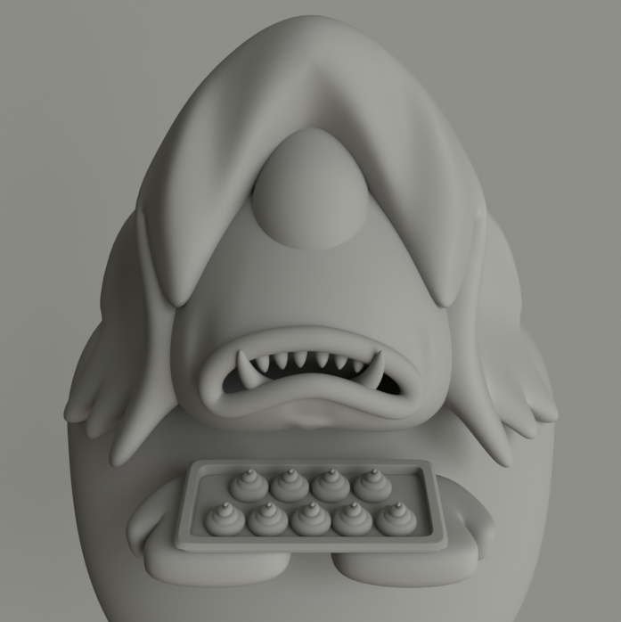 My project for course: Creation and Animation of Monsters in Cinema 4D 3