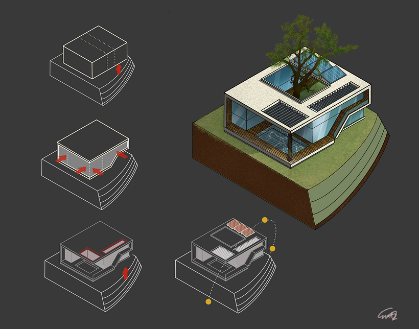 Mi proyecto del curso: Sketching arquitectónico y artístico con Procreate 1