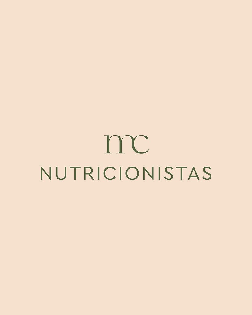 Diseño de logo e identidad corporativa: mc nutricionistas 1