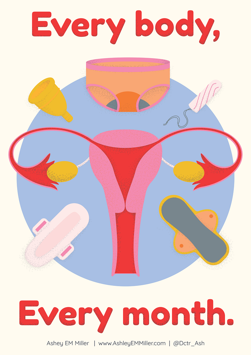 Menstrual hygiene for every body, every month. 1