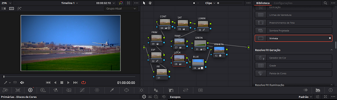 Nodes utilizados