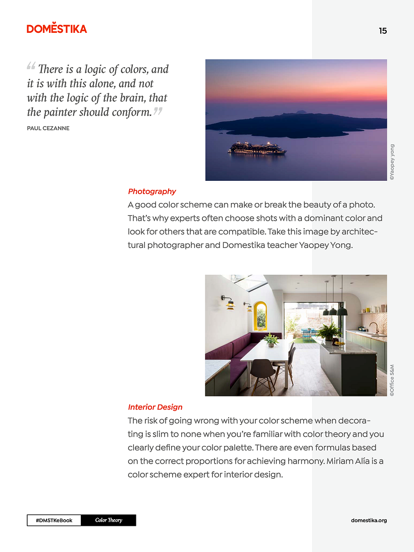 Ein Blick in das Color Theory eBook.