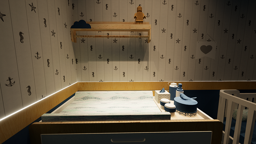 Quarto com temática de Navegação 5