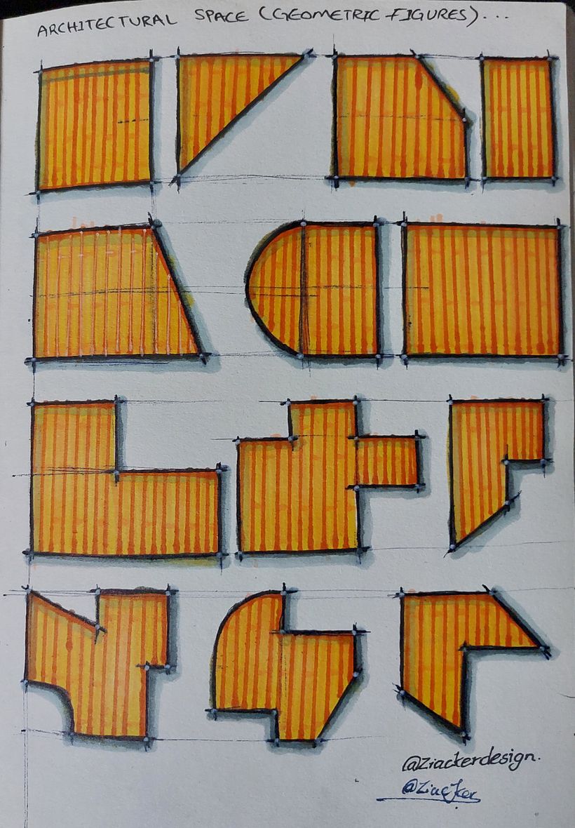 My project for course: Introduction to Freehand Architectural Design 4